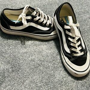 Vans Black and White Classic Sneakers